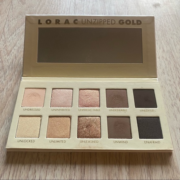 Lorac Unzipped Gold eyeshadow palette - Picture 2 of 5